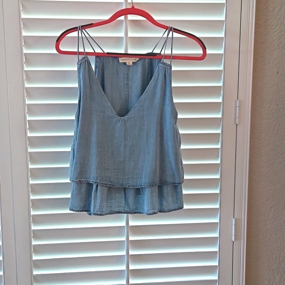 Lovestitch Denim Top